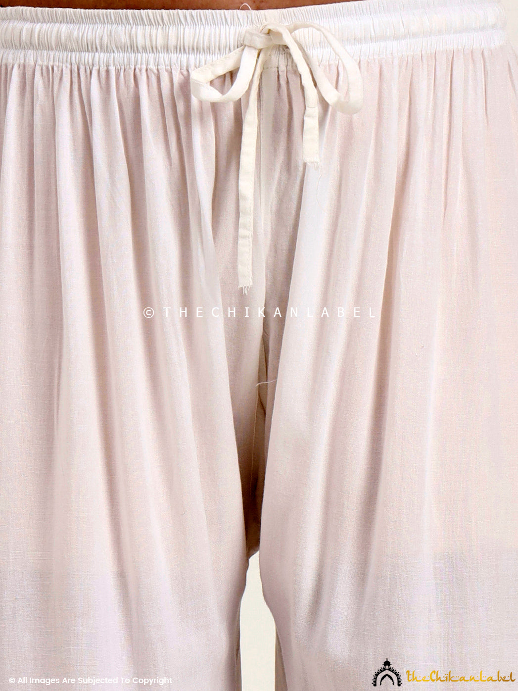 Elegant chikankari palazzo designed in rayon fabric for daily wear and festive styling.