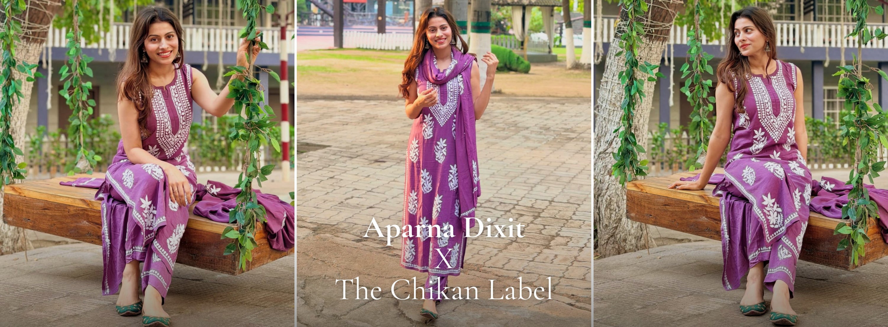 Aparna Dixit X The Chikan Label