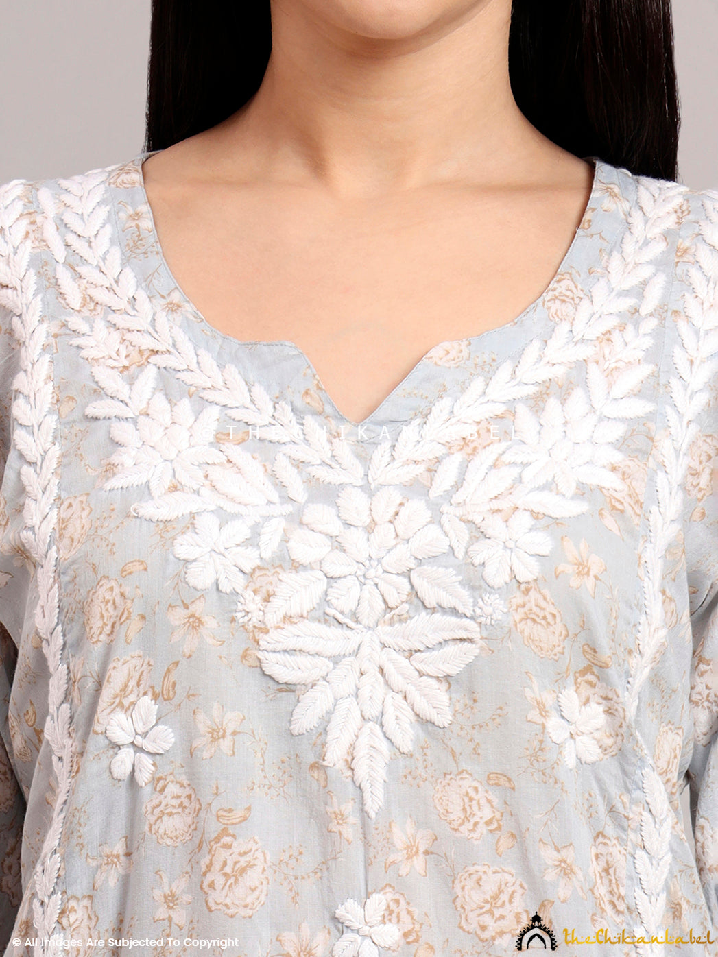 Comfortable printed co-ord set for women featuring a relaxed kurta and pants, designed for all-day comfort and style