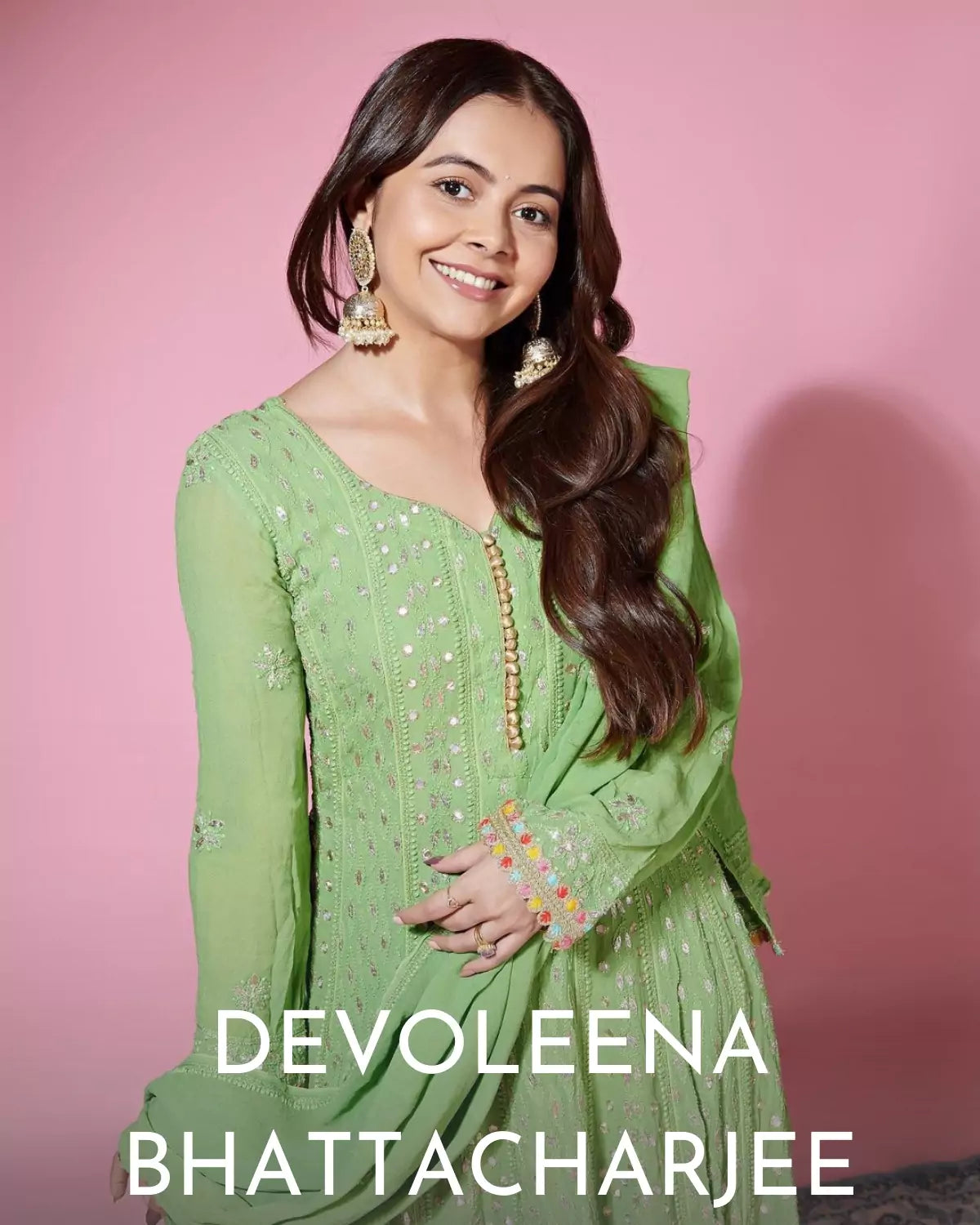 devoleena-bhattacharjee-x-the-chikan-label