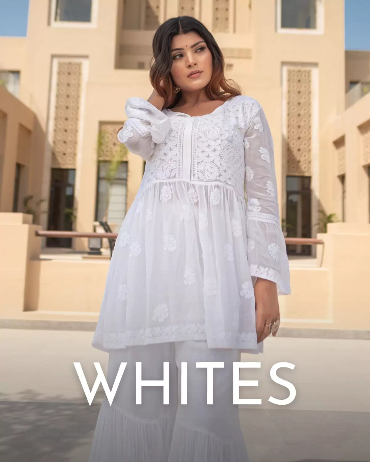 Whites collection from the chikan label