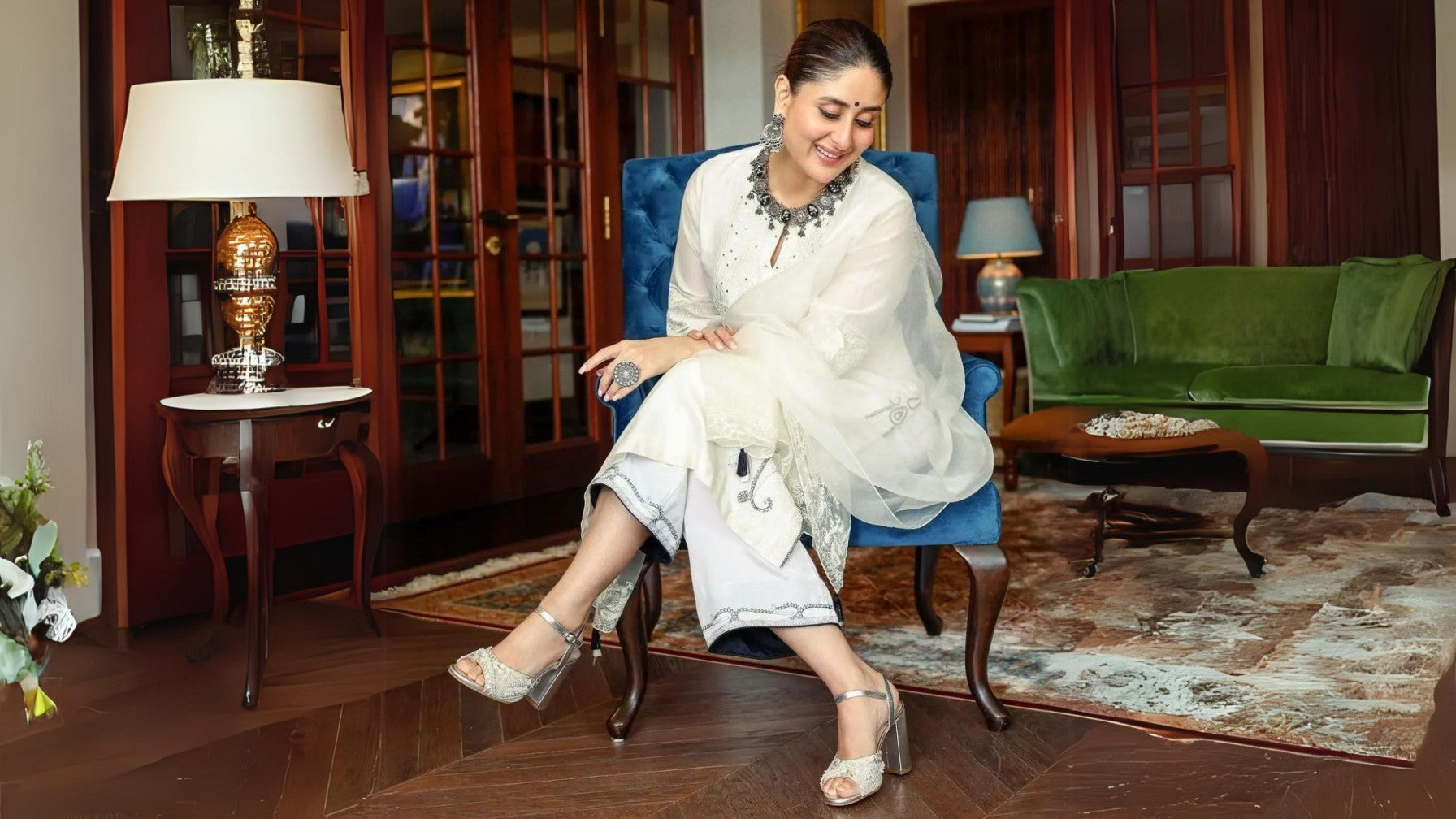 Ace Kareena Kapoor’s white suit look with a budget friendly option