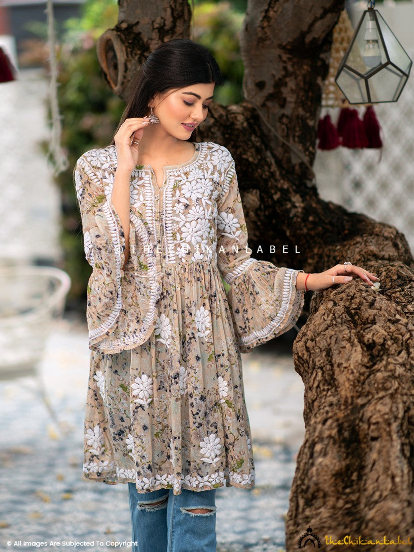 Peplum shirt pakistani clearance lawn