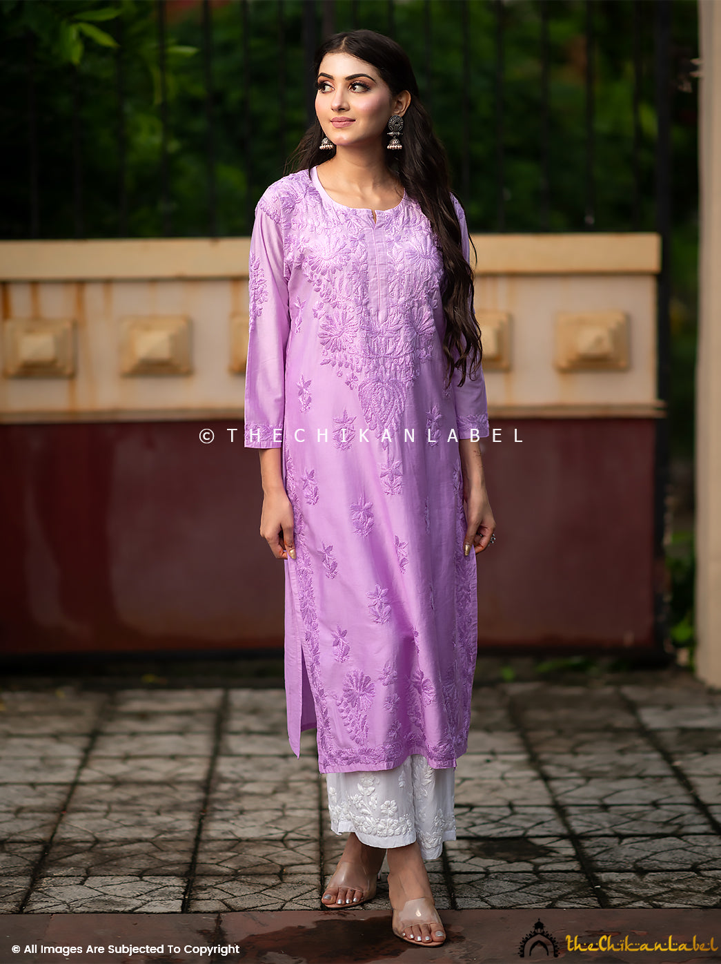 Buy Chikankari Traditional Festive Wear Georgette Fabric Pink 56 Kali  Anarkali Kurti for Women Handmade and Handcrafted Using Chikankari Art  Online in India - Etsy