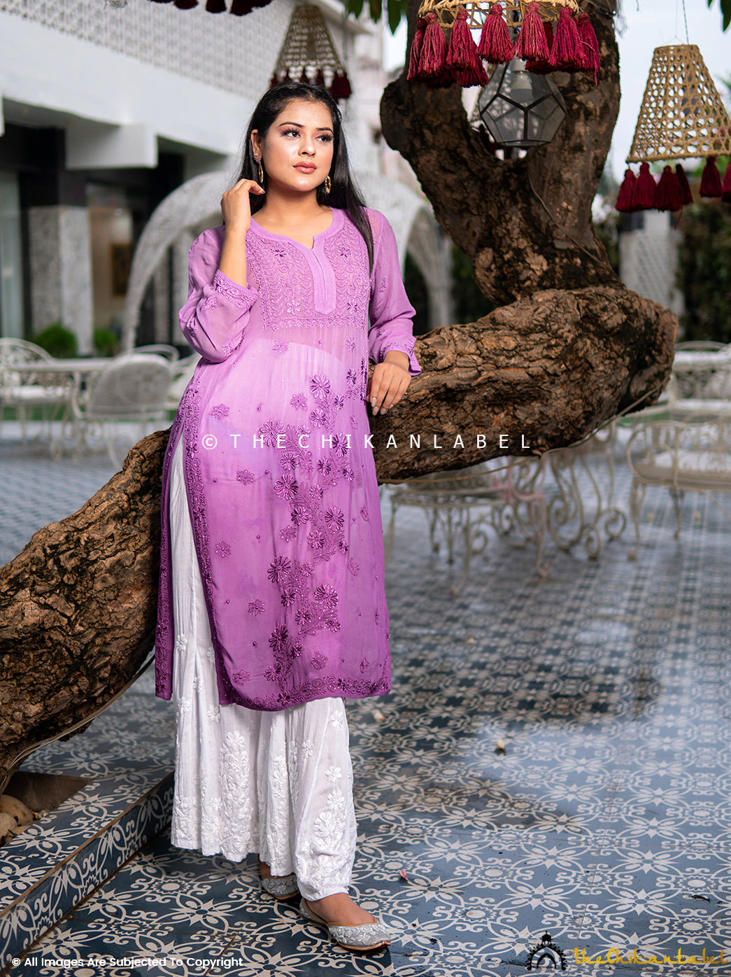 Buy Chikankari Straight Kurti in Viscose Fabric for Women, Shop Authentic Lucknow Chikankari Straight Kurtis Online at Best Price Only at Thechikanlabel.