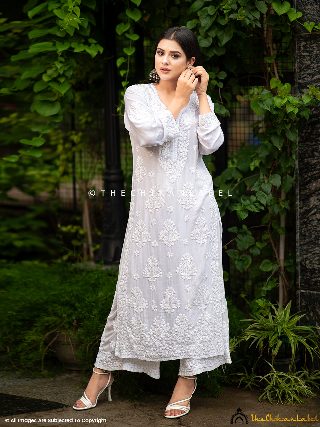 Saree Luxe - TheChikanLabel  Lucknow Chikankari Kurtis & Suits