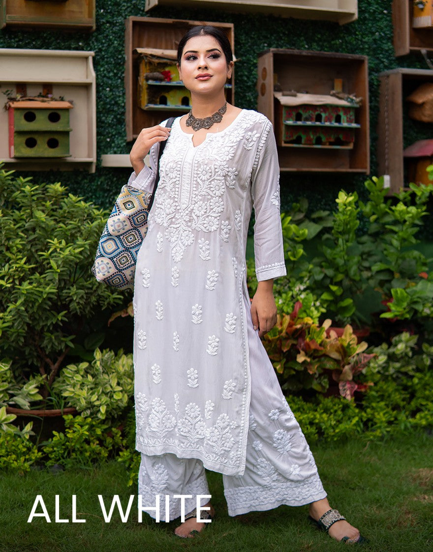 Chikankari White Collection - TheChikanLabel