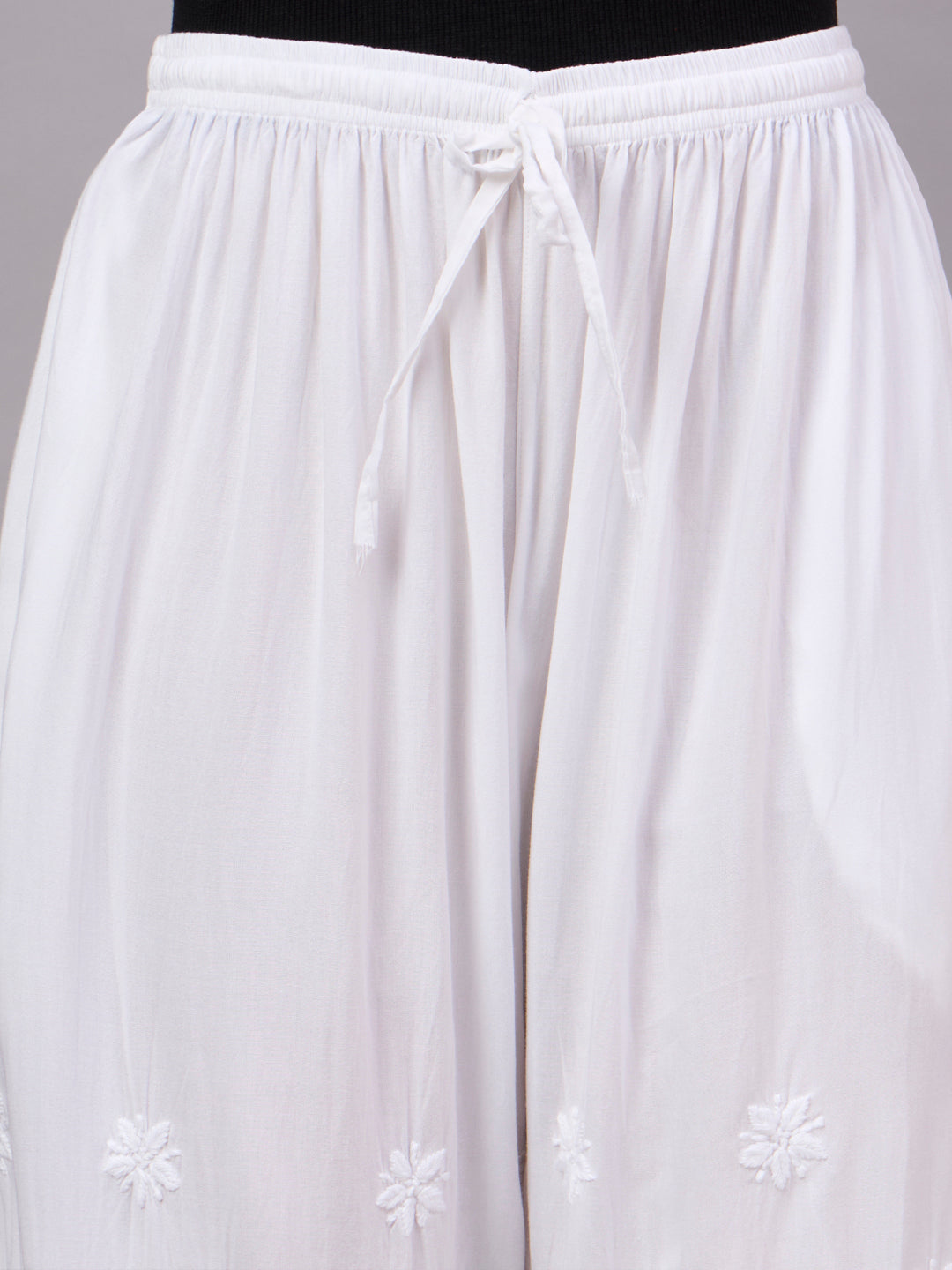Latest trending bottom for women combining premium fabric comfort, Chikankari craftsmanship, and modern traditional wear design