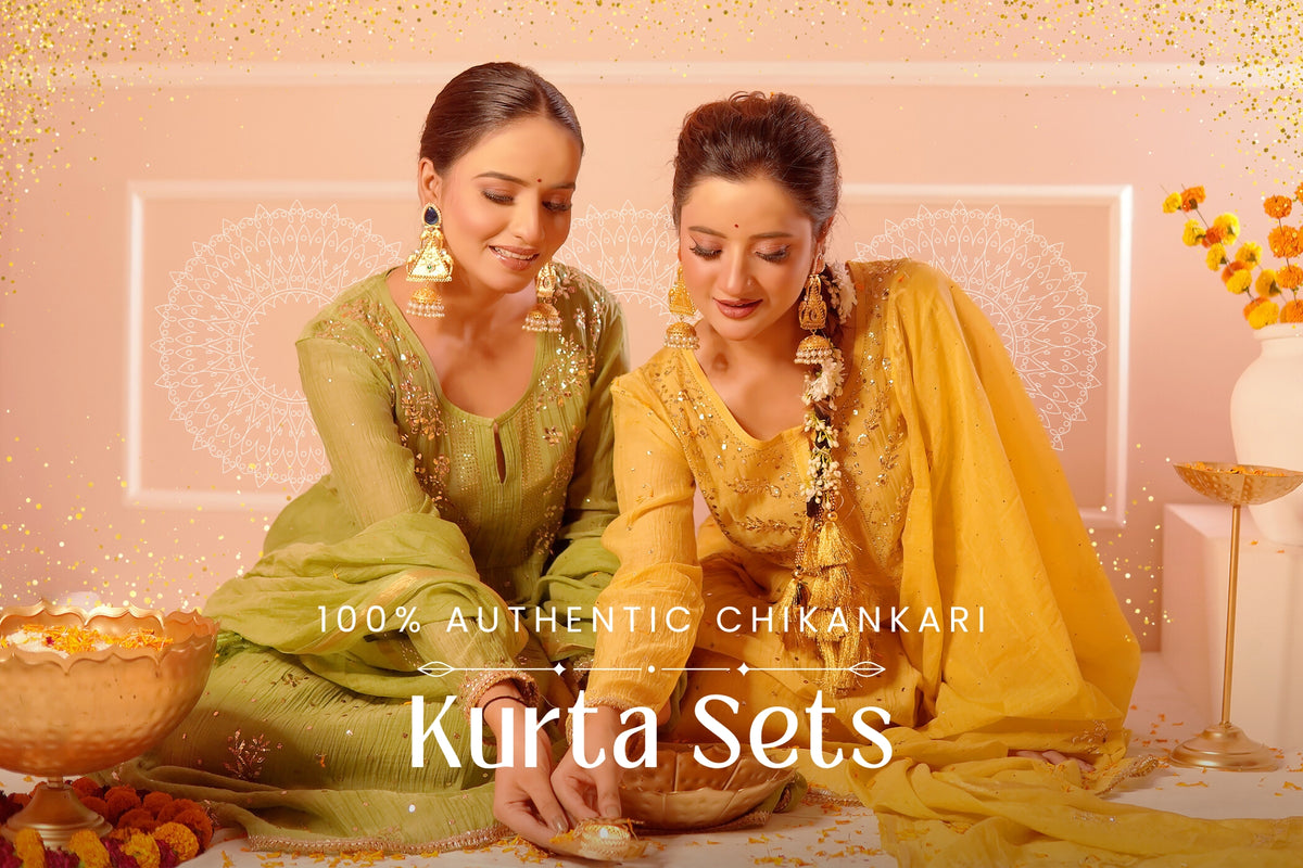 Chikankari Kurta Set Collection