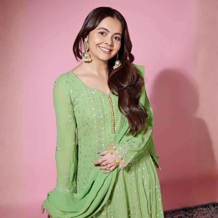 Devoleena Bhattacharjee X The Chikan Label