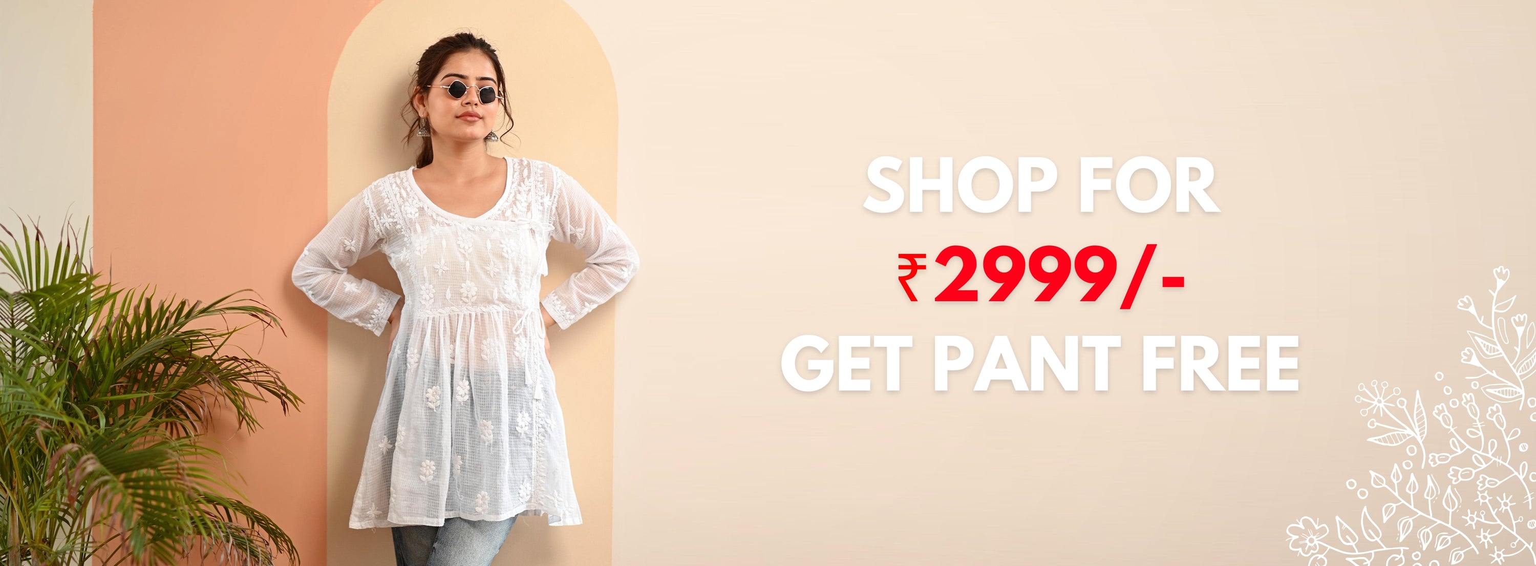 Buy for 2999, Get Pant Free