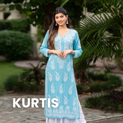 ADA Hand Embroidered Lucknow Chikan Ethnic Wear Faux Georgette Kurti Price  in India, Full Specifications & Offers | DTashion.com