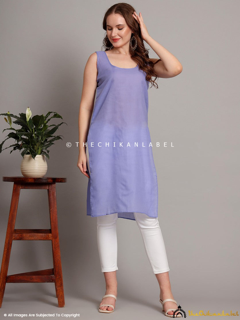 Lavender Cotton Inners for Kurtis & Kurta