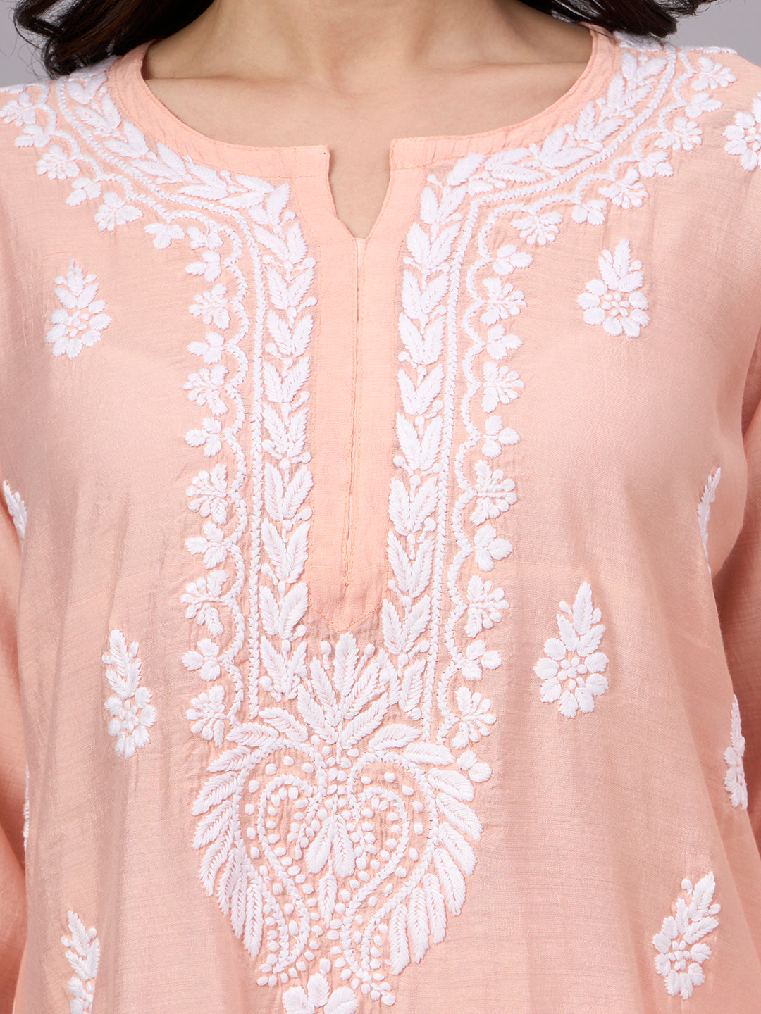 Trending Farshi Set designed with premium Chanderi fabric and elegant Chikankari work perfect for festive occasions and celebrations