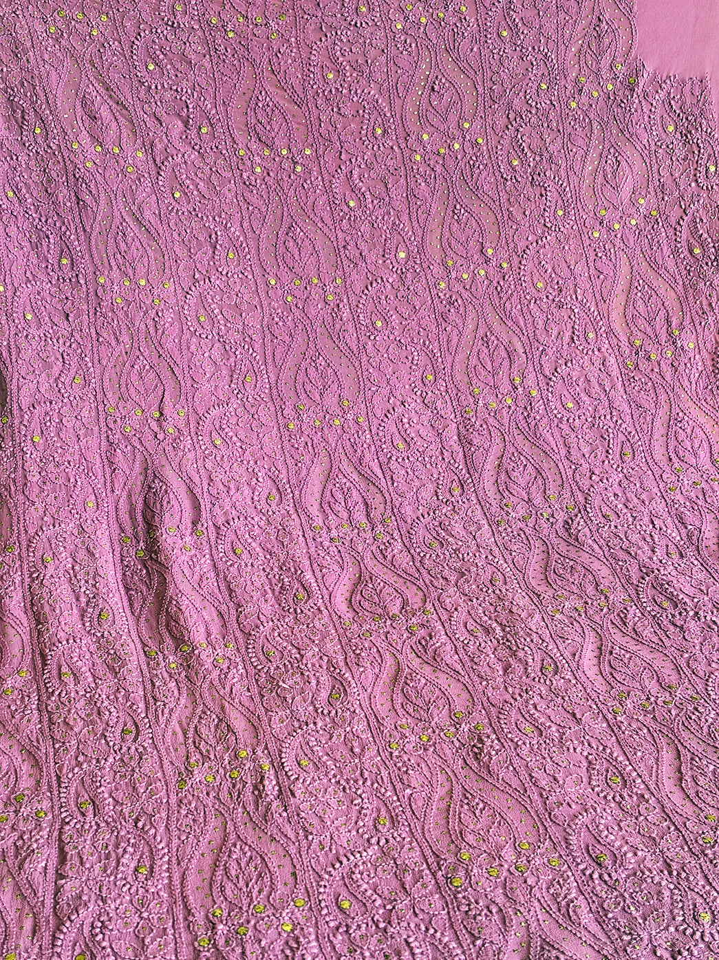 Siya Viscose Chikankari Kurti Piece with Dupatta - Lavender