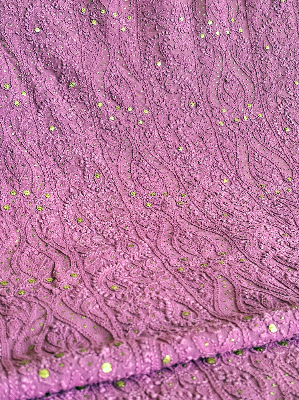 Siya Viscose Chikankari Kurti Piece with Dupatta - Lavender