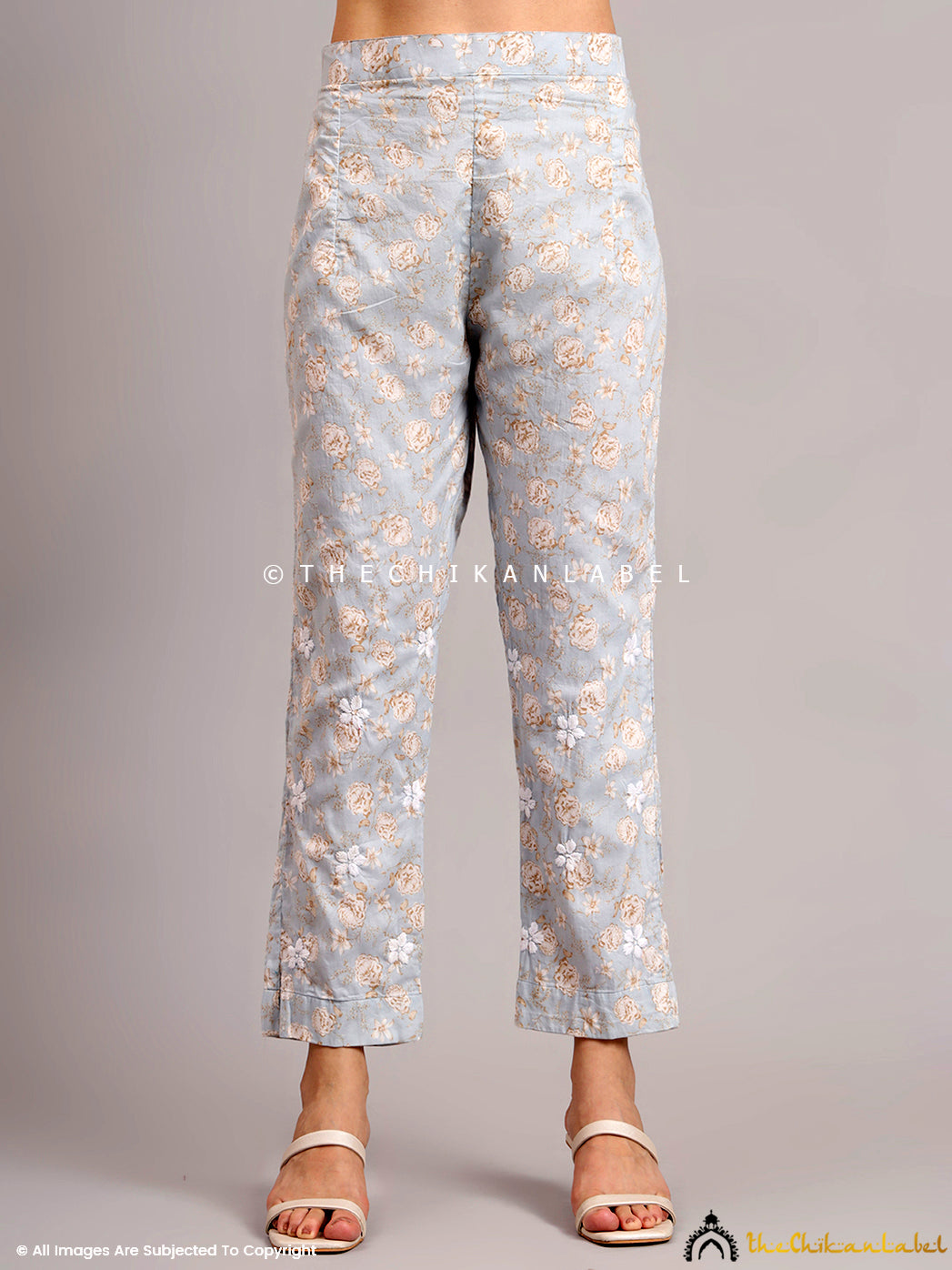 Modern ethnic coord set made from breathable mulmul cotton, designed with floral prints and subtle handcrafted embroidery

