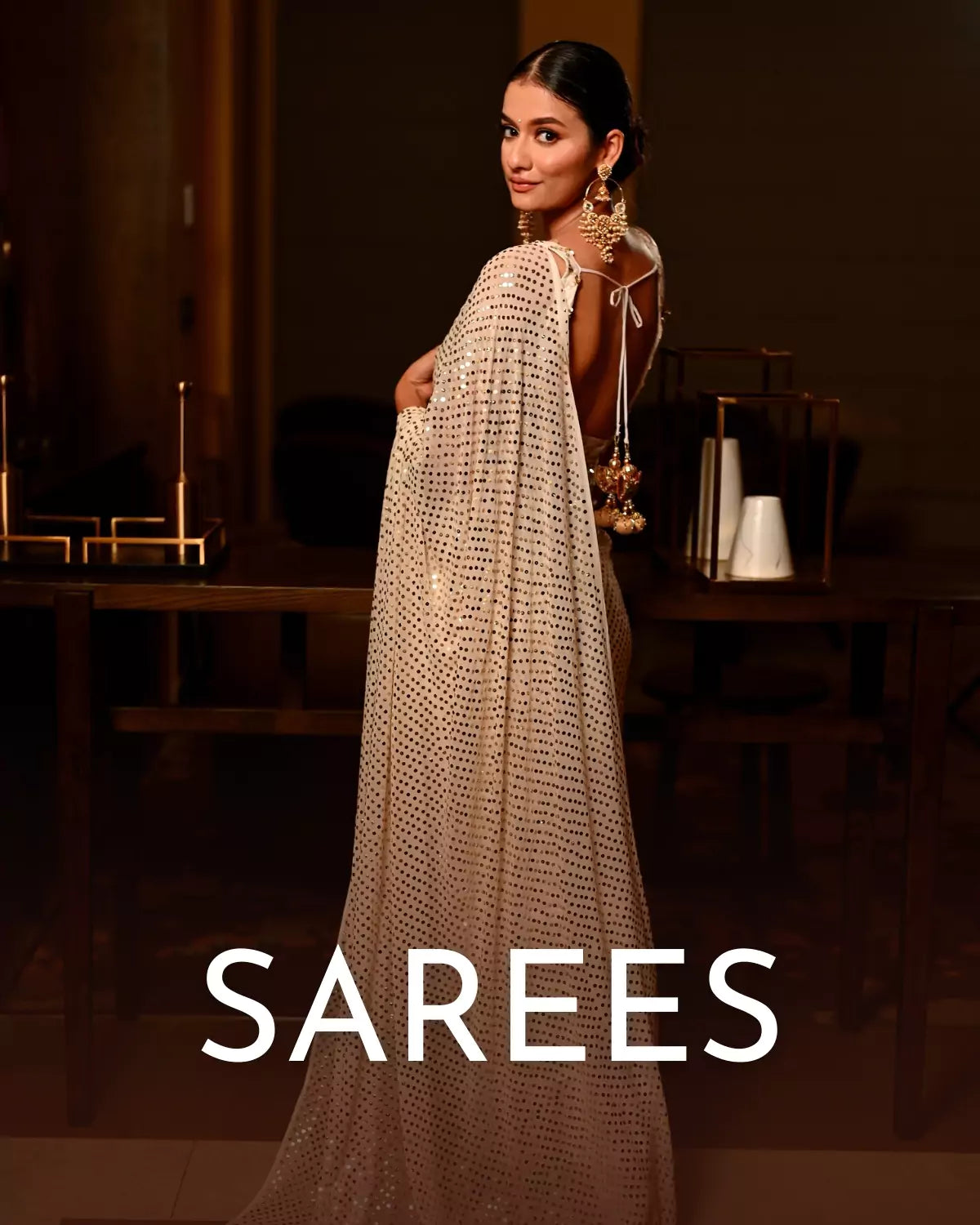 sarees collection from the chikan label