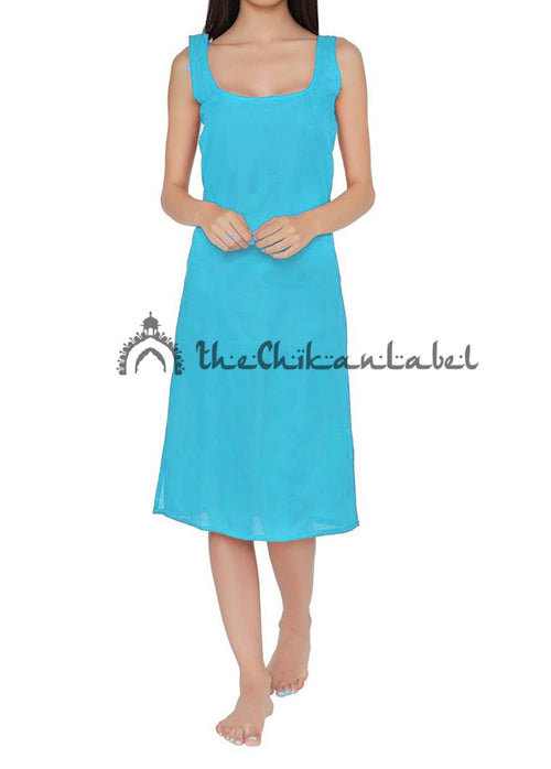 Blue Cotton Inners for Kurtis & Kurta
