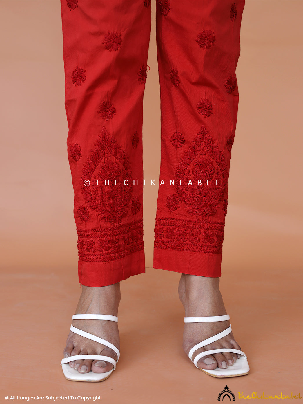 Off White Linen Trouser Pants Design by Linen And Linens at Pernia's Pop Up  Shop 2024