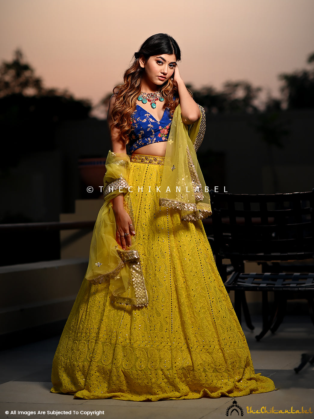 Buy Impressive Yellow Lehenga Choli With Dupatta ,indian Designer Ready to  Wear Partywear Lehenga Choli, Malay Satin With Embroidery Lehenga Online in  India - Etsy