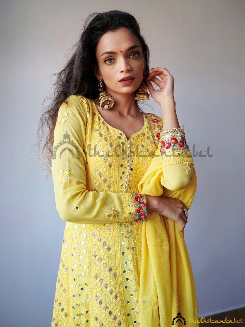 Ramsha Chikankari Net Designer Embroidered Pakistani Suits, Semi Stitched  at Rs 1251 in Surat