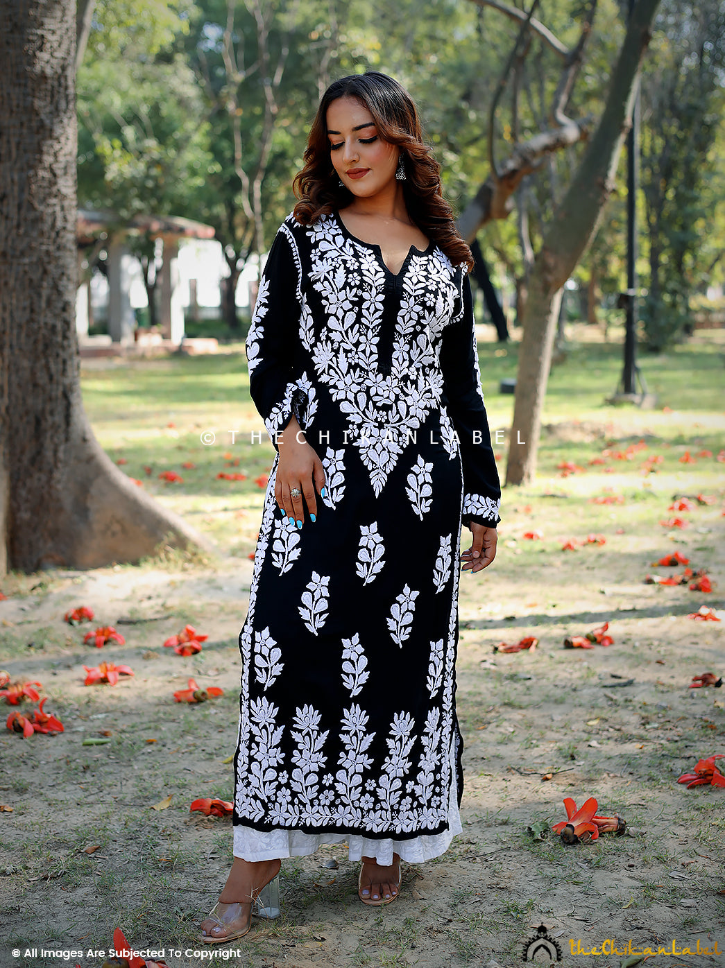 Plus Size Black White Vertical Stripe Printed Kurti Online in India | Amydus